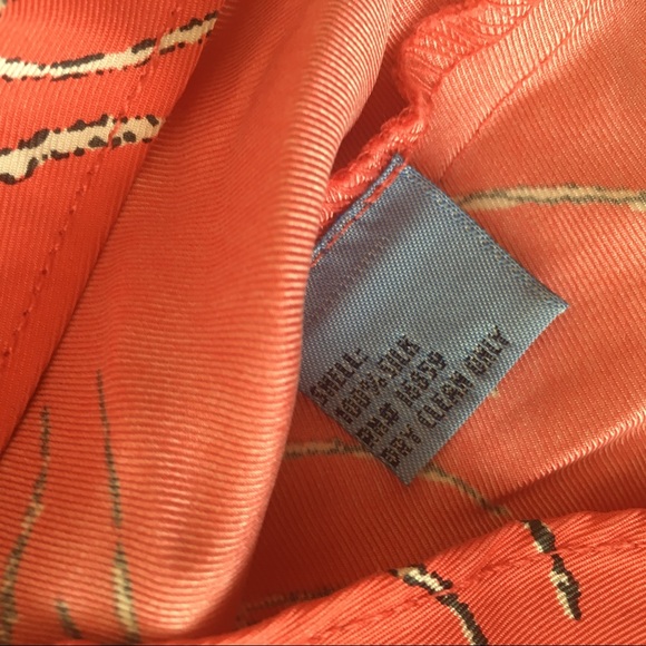 Coral red J McLaughlin top - Picture 8 of 8